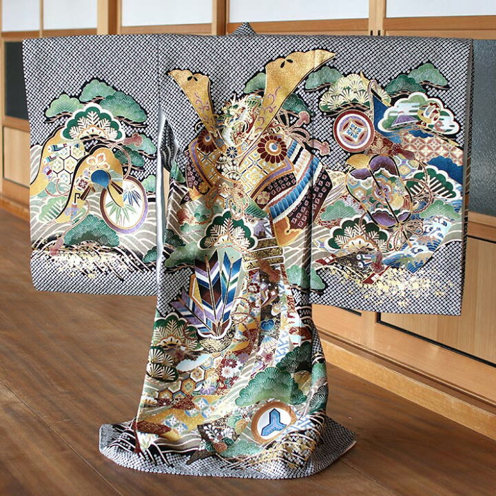 楽天市場】＼最大2000円クーポン／お宮参り 男の子 初着 産着 兜に武具 