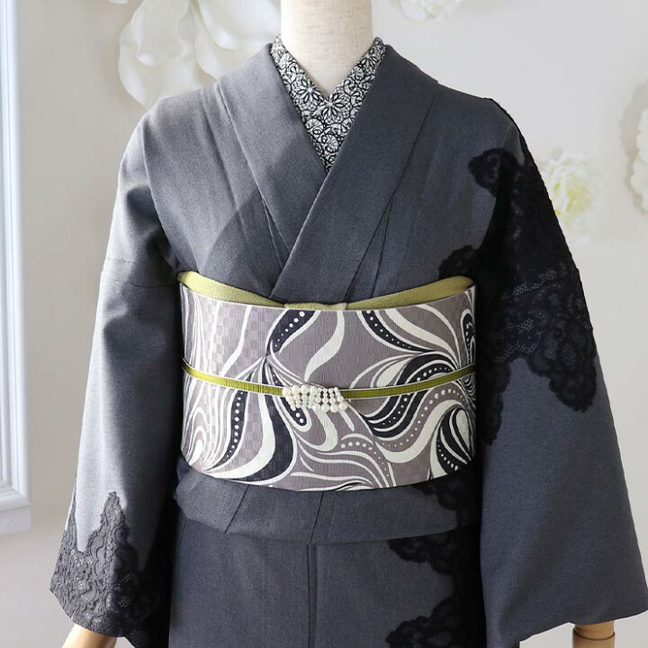 楽天市場】＼最大2000円クーポン／[魅惑の世界観] 染 京袋帯 波模様 