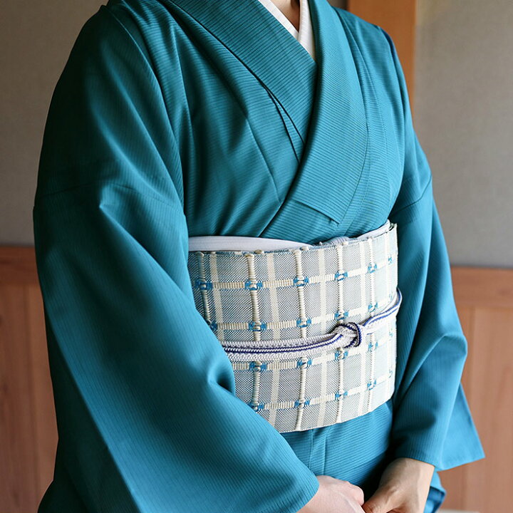 楽天市場】[ 日本製 ] 紙格子 四寸 (生成り×ミズイロ) 宝来織 水色 