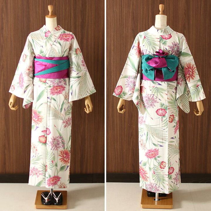 楽天市場】＼2点で3％OFFクーポン／[ 洗える 浴衣 ] アガパンサス 