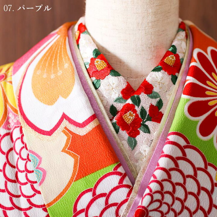 楽天市場】＼2点で3％OFFクーポン／振袖用 [ 正絹 重ね衿 ] 4way 伊達 