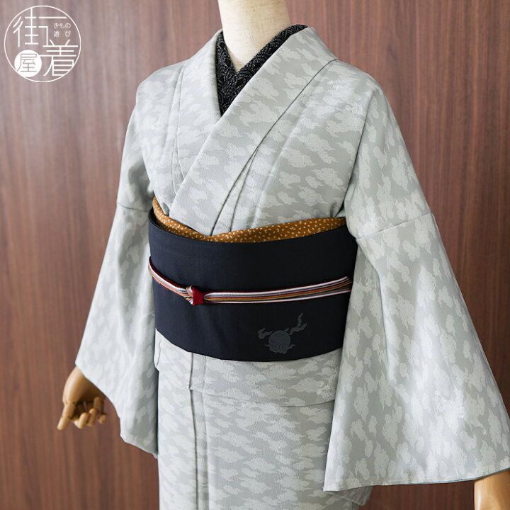 楽天市場】辰年 干支 [ 撫松庵 洗える 着物 ] 仕立て上がり 袷 雲と龍