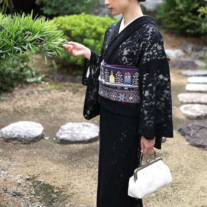 楽天市場】再入荷！[ レース きもの ] 洗える レース着物 ボリューム  