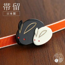 楽天市場】帯留め 月うさぎの通販