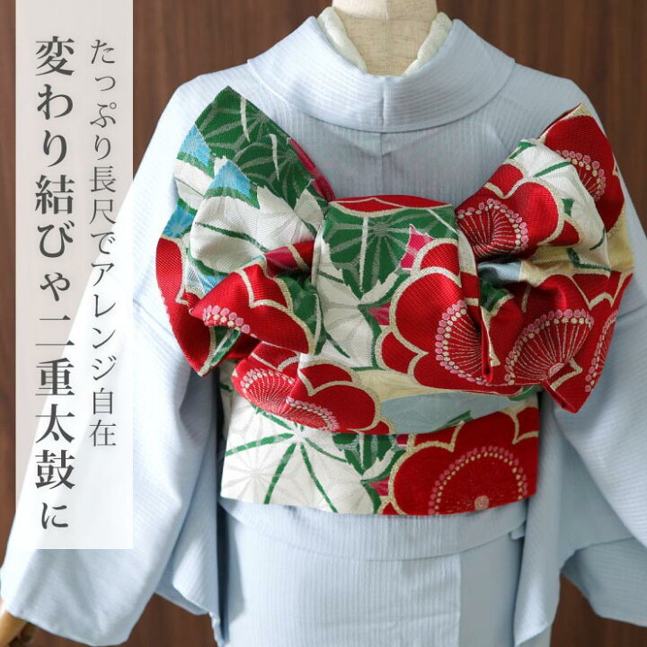 確認用 十三参り 振袖 袋帯 変わり結び 正絹 訪問着 成人式 - 訪問着 