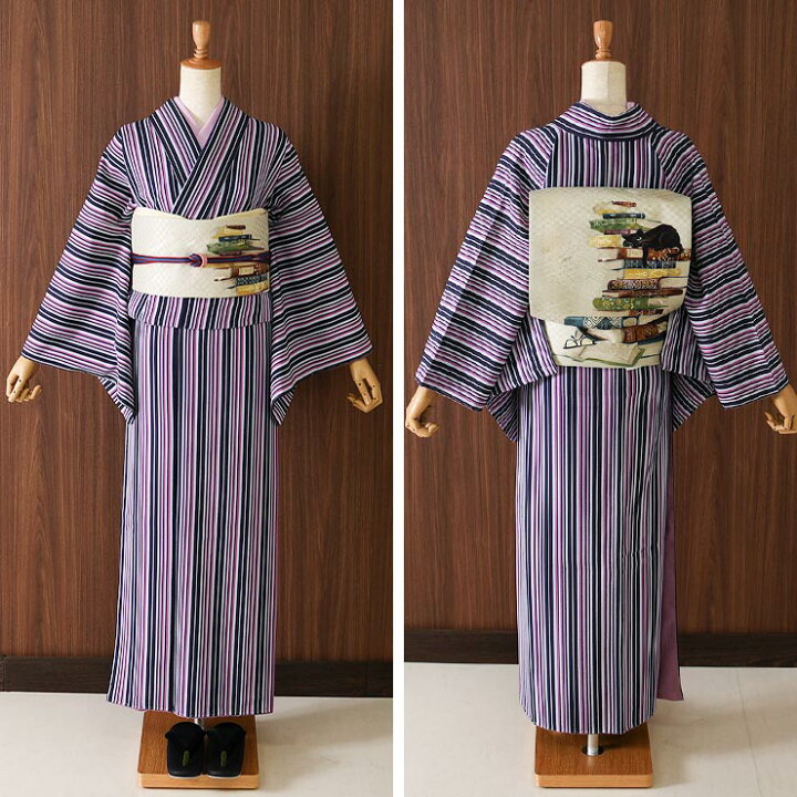 楽天市場】[正絹 名古屋帯] 召しませ花 一重太鼓 京袋帯 お昼寝ネコ 
