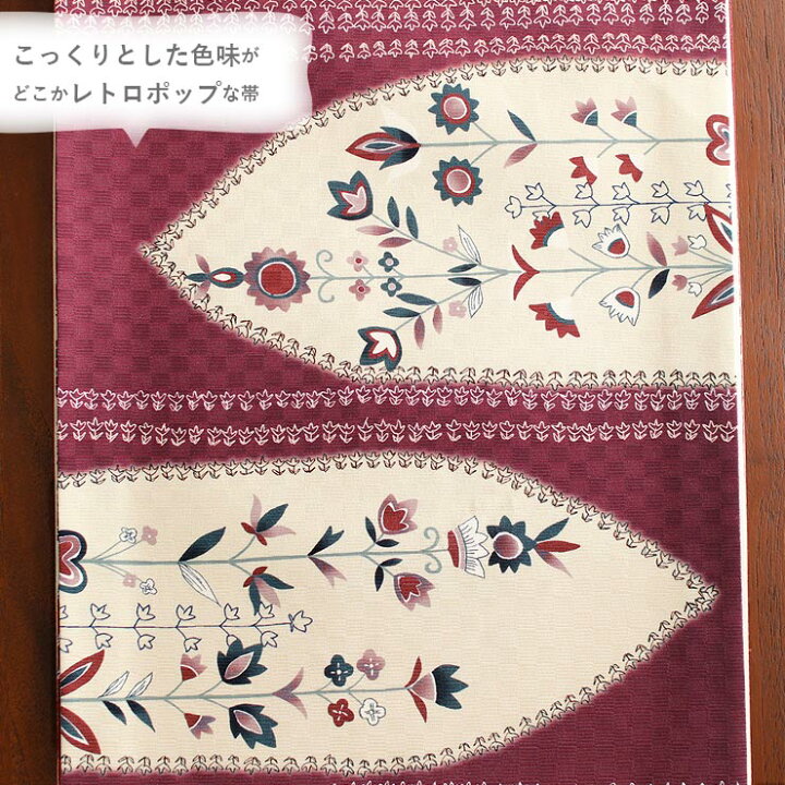 楽天市場】＼WeekendSale開催中!／[正絹 名古屋帯] 召しませ花 一重 