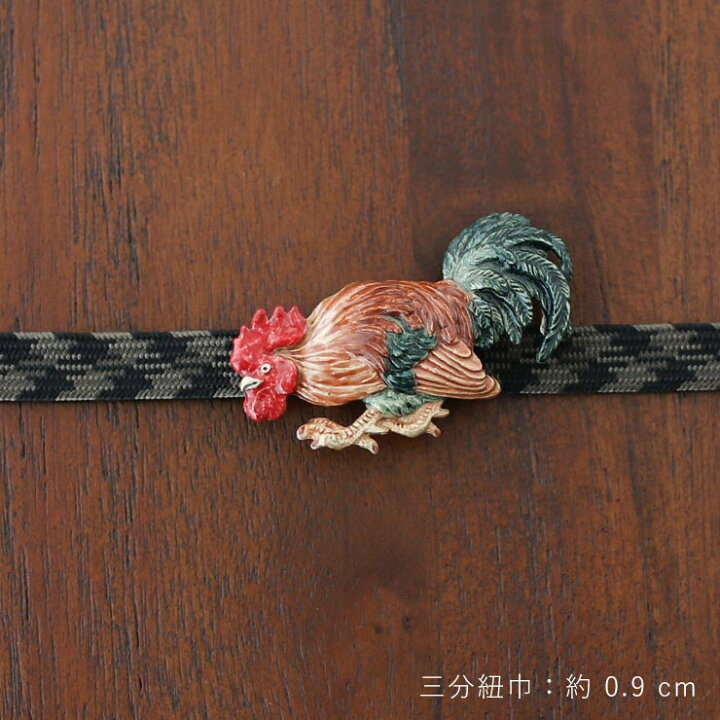 楽天市場】[ 個性派 帯留め ] 雄鶏 OD070 にわとり 鶏 ニワトリ 鳥 酉 
