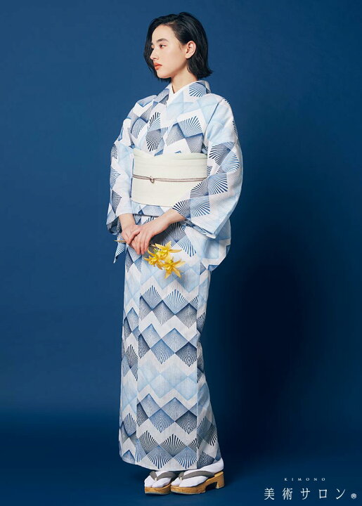 楽天市場】＼2点で3％OFFクーポン／[ 美術サロン ] 浴衣 ゆかた 綿 麻  