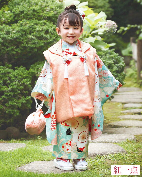 楽天市場】[ 最高級 ] 七五三 被布 3才用 女児 着物 セット 被布  