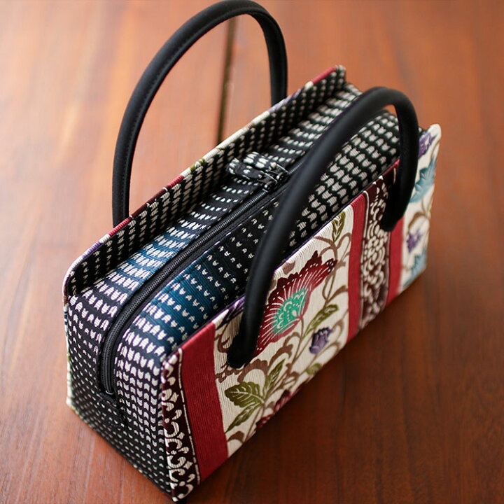 楽天市場】＼2点で3％OFFクーポン／[お洒落バッグ] 利休バッグ モダン  