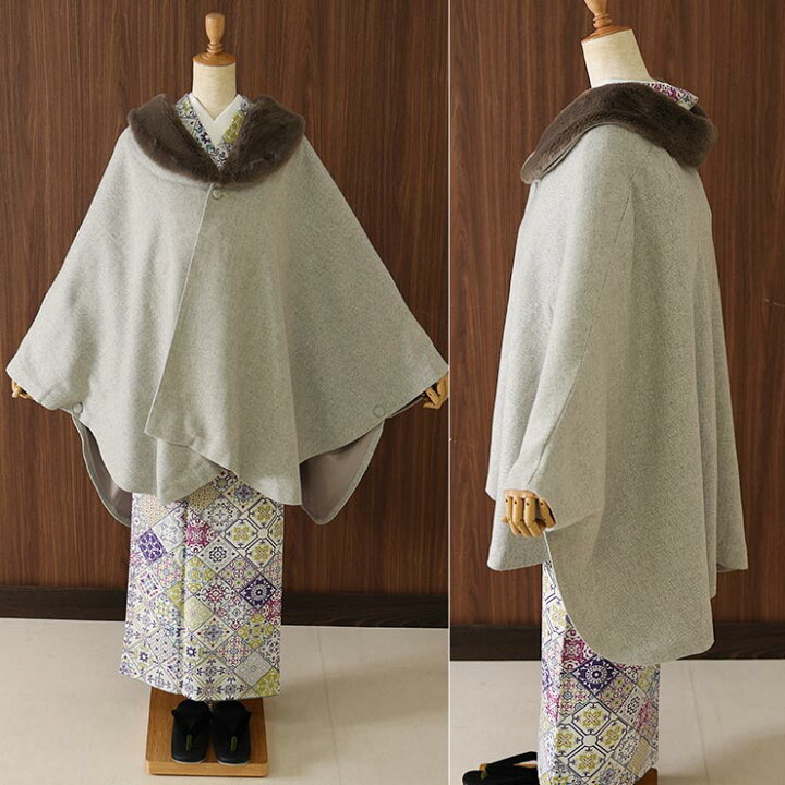 楽天市場】[ 和洋兼用 ] JAPAN MODE 高級 ケープ コート ヘリンボーン  