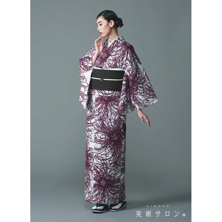 楽天市場】＼2点で3％OFFクーポン／[ 美術サロン ] 浴衣 近江ちぢみ 