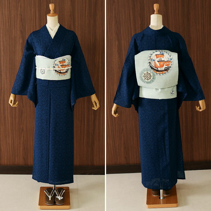 楽天市場】＼お年玉クーポン／[夏きもの] 洗える 着物 単衣 東レセオα 
