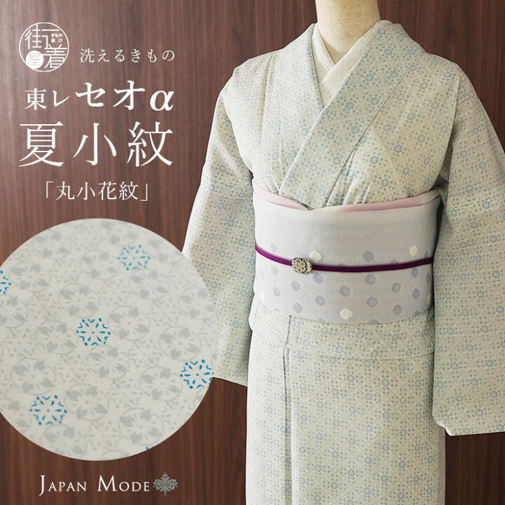 楽天市場】＼2点で3％OFFクーポン／[夏きもの] 洗える 着物 単衣 東 