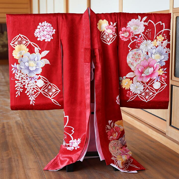 楽天市場】＼最大2000円クーポン／[正絹] お宮参り 女の子 初着 産着 