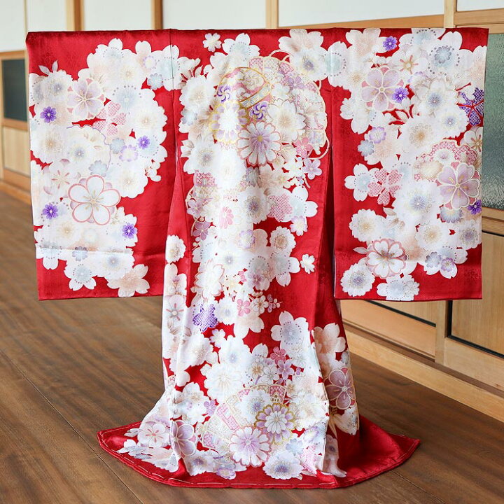 楽天市場】＼楽天マラソン開催中!／[正絹] お宮参り 女の子 初着 産着 