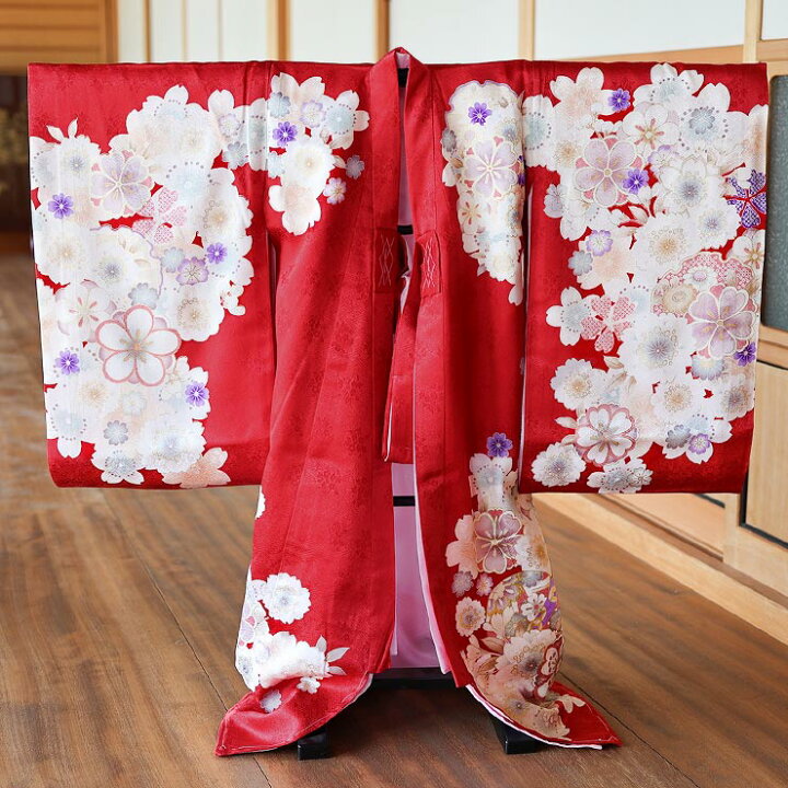 楽天市場】＼2点で3％OFFクーポン／[正絹] お宮参り 女の子 初着 産着 