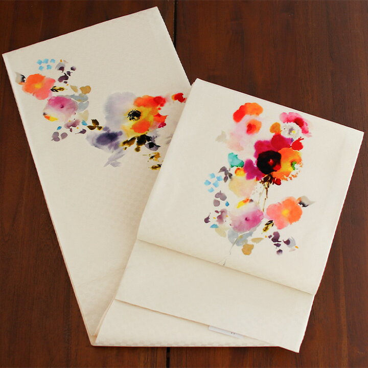 楽天市場】＼最大2000円クーポン／[召しませ花 名古屋帯] 染め 京袋帯  