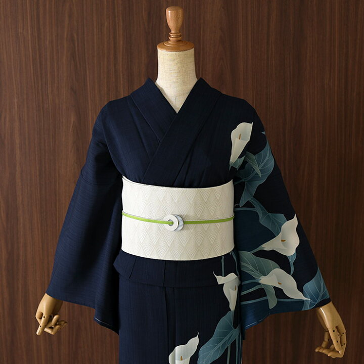 楽天市場】＼2点で3％OFFクーポン／[ 洗える 浴衣 ] カラー（濃コン 