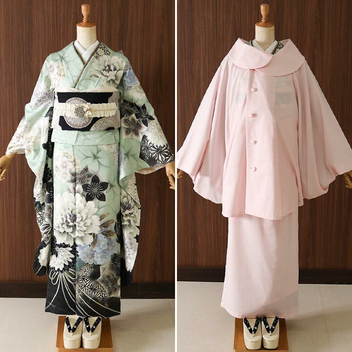 楽天市場】＼2点で3％OFFクーポン／[振袖対応] 雨コート 着物用 