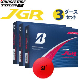 �u���a�X�g���S���t 2025 TOUR B JGR �}�b�g���b�h 3�_�[�X 36�� �S���t�{�[�� J5RX �f�B�X�^���X �{�[�� �c�A�[�r�[ �W�F�C�W�[�A�[�� BRIDGESTONE GOLF BALL