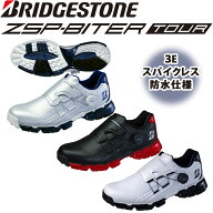 ブリヂストンゴルフ SH2401 ゼロ スパイク バイター ツアー メンズ スパイクレス ゴルフシューズ 3E 防水…