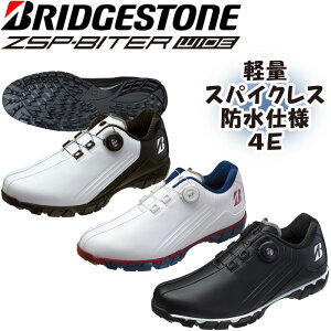 uaXg St SHG380 [ XpCN oC^[ Ch Y V[Y XpCNX 4E h jp C BRIDGESTONE Golf ZSP-BITER WIDE Shoes Men's