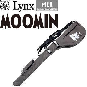 MEI x MOOMIN C [~ NuP[X ME3034GY-7 O[ 2024N V_[ St P[X obO NX A[gEGh Lynx Golf Club case Gray