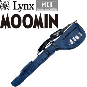 MEI x MOOMIN ���C ���[�~�� �N���u�P�[�X ME3038NV-5 �l�C�r�[ 2024�N �V�����_�[ �S���t �P�[�X �o�b�O �����N�X �A�[�g�E�G���h Lynx Golf Club case Navy