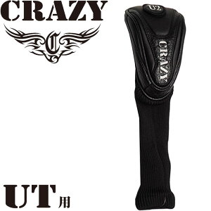 NCW[ St CRZ wbhJo[ [eBeBp NuیJo[  UT Jo[ CRAZY GOLF Classic Head Cover for Hybrid Utility