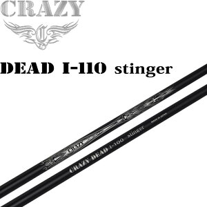 NCW[ fbh I-100 XeBK[ ACAp J[{ Vtg Pi 1{ St p[c {  CRAZY DEAD I 100 stinger Graphite shaft for Iron