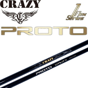 NCW[ PROTO UTILITY vg [eBeBp J[{Vtg 2024Nf CRZ UT Stp[c Vtg CRAZY 1 Flex Series Golf Shaft for Hybrid