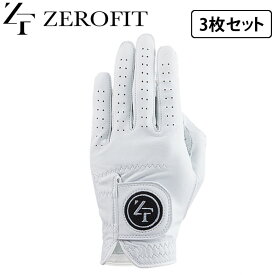 イオンスポーツ ゼロフィットシリーズ ZFプレミアムグローブ 左手用 3枚セット 2020年モデル 男性用 ゴルフ手袋 EON SPORTS ZERO FIT ZF PREMIUM GLOVE 20wn