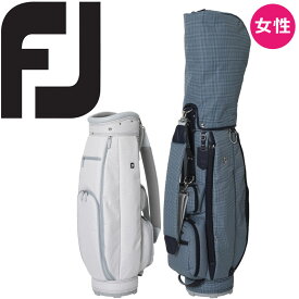 フットジョイ FJアーガイルシリーズ ゴルフバッグ ホワイト31757／ネイビー31759 ウィメンズ レディース 2021年モデル 日本正規品 FootJoy Japan Caddy bag 21at
