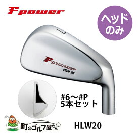 フォーブス Fpower HLW20 軟鉄中空アイアン アイアン用ヘッドパーツ #6-#P 5本セット ヘッドのみ 日本製 FOREBES IR Iron Head only Set of 5