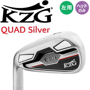 ŗp teB[ KZG QUAD Vo[ ACAp wbhp[c 6Zbg 5,6,7,8,9,Pw y tH[uX P[[bgW[ Nbh Silver IRON Heads Lefty
