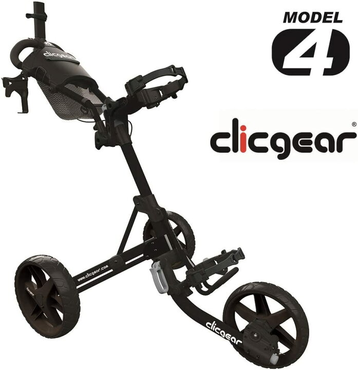 楽天市場】ゴルフ 手押しカート クリックギア モデル4.0 折りたたみ 