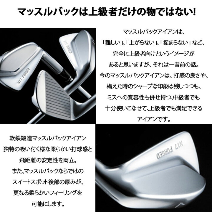 楽天市場】ジオテック プロトタイプ N17 フォージド アイアン 単品 