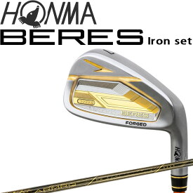 本間ゴルフ ベレス09 アイアン 6本組セット 4Sグレード ARMRQ FX 2024年モデル 男性用 6-11 セット HONMA GOLF BERES 09 4S Iron for Men's Irons 24sp