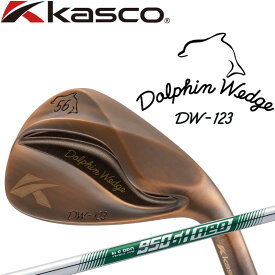 キャスコ ドルフィン ウェッジ DW-123 ワンツースリー カッパー NS950neoスチール 2023年モデル ストレートネック 日本製 Kasco Golf Dolphin Wedge Copper 23sp