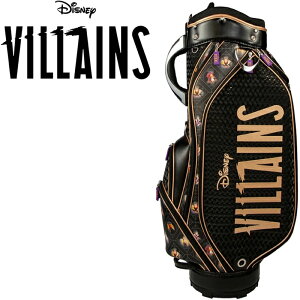 fBYj[ BY cA[LfBobO 73223-400-000 8.5^ 3.8kg 2025 NX LfBobO Lynx Disney VILLAINS Caddy Golf Bag 25at