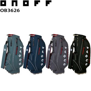�I�m�t �S���t �L���f�B�o�b�O OB3626 �i�C���� 9�^ 47�C���`�Ή� 2.9kg �y�� 2026 GLOBERIDE ONOFF Caddie Caddy Bag