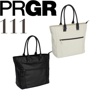 vMA v~Af 111V[Y g[gobO PTB-111 2025Nf W38cm H38cm D18cm  PRGR PREMIUM MODEL 111 series BW1566 Tote Golf Bag 25sm