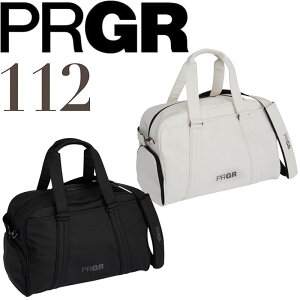 vMA x[VbNf 112V[Y {XgobO PBB-112 2025N W40cm H30cm D23cm  PRGR BASIC MODEL 112 series BW1568 Boston Duffel Golf Bag