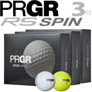 vMA The BALLs PRGR RS SPIN 3_[XZbg 36 A[GX Xs St {[ zCg CG[ GB1051   jp 3s[X GOLF BALL 24wn