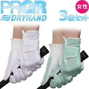yfB[X pzvMA hCnh O[u DH-253LW 3oZbg St 2025 ėp  z O[u PRGR DRYHAND Golf Gloves Ladies