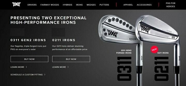 楽天市場】PXG 0211 COR2 アイアン 8本セット 中空アイアン N.S.PRO 
