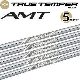 トゥルーテンパー AMT WHITE ホワイト アイアン用 スチール シャフト 5本 ＃6,7,8,9,Pw セット 2025年モデル ゴルフパーツ TRUETMPER IRON Steel Golf Shaft