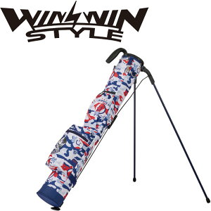 EBEBX^C Qbgo[fB[ J ZtX^hobO SSB-001 gR[  X^h WINWINSTYLE GET BIRDIE!CAMO WINWIN SELF STAND BAG
